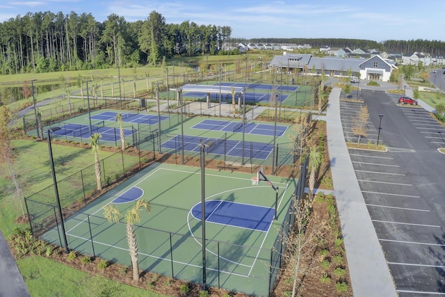 226 Midtown Ave, Summerville, SC 29486 - view of sport court featuring a tennis court