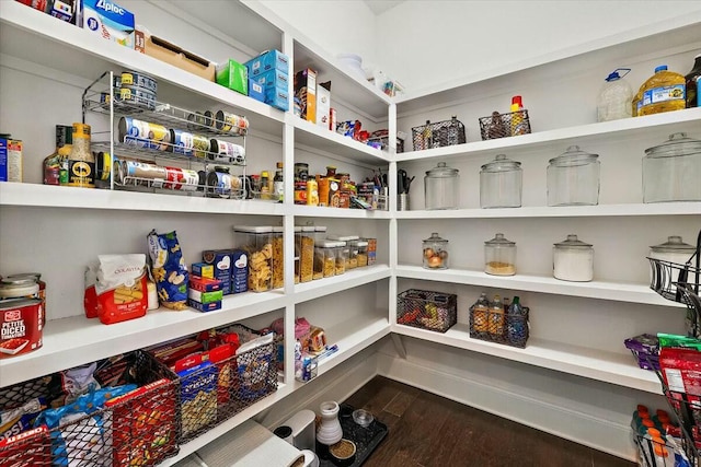 view of pantry