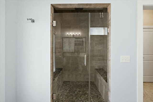 full bath with a stall shower