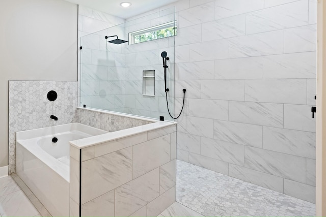 621 Plantation Dr, Santee, SC 29142 - full bathroom with a bath and walk in shower