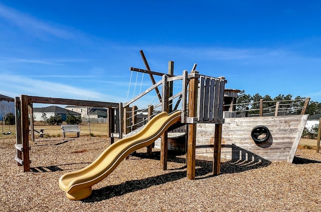 view of community playground