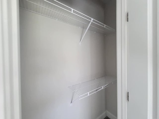 view of closet