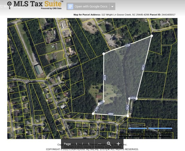 112 Wright Ln, Goose Creek SC, 29445 land for sale