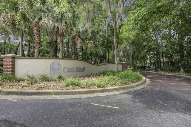 8059 Shadow Oak Dr, North Charleston, SC 29406 - community sign with view of wooded area