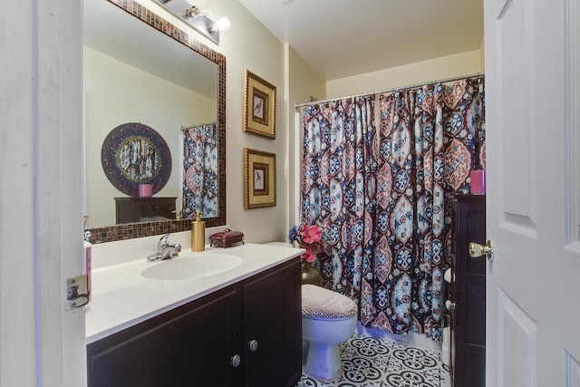 8059 Shadow Oak Dr, North Charleston, SC 29406 - full bathroom with vanity and a shower with curtain