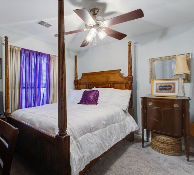8059 Shadow Oak Dr, North Charleston, SC 29406 - carpeted bedroom featuring ceiling fan