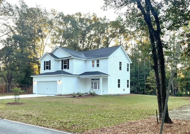 5629 Ellington School Rd, Ravenel, SC 29470 - traditional-style home featuring an attached garage and concrete driveway