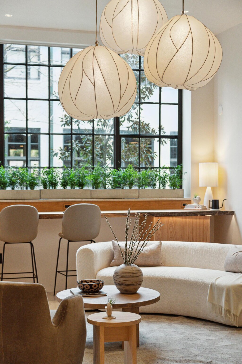 view of community lobby