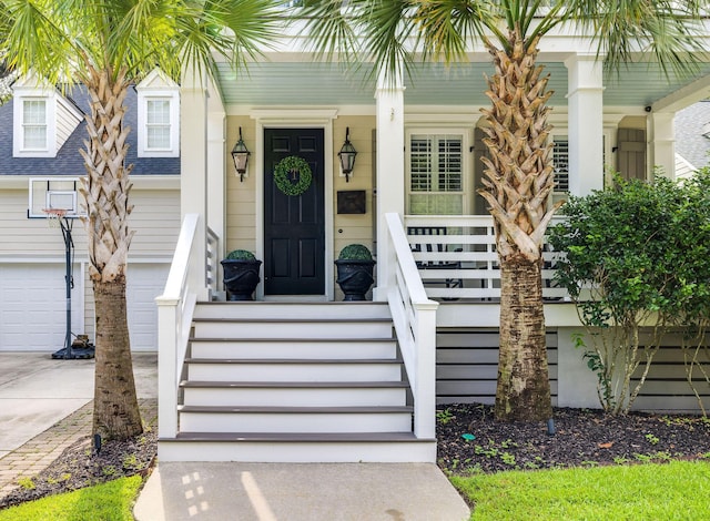 view of property entrance