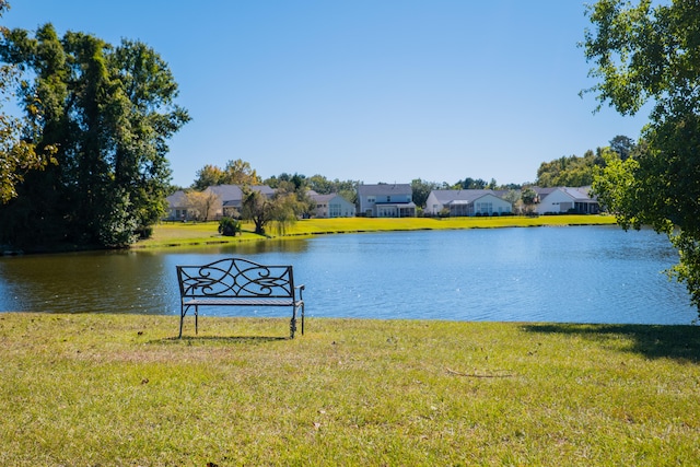 property view of water