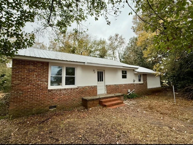 view of rear view of house