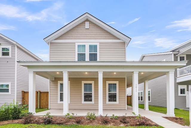 1017 Marsh Royal St, Summerville, SC 29485 - view of front of property with covered porch