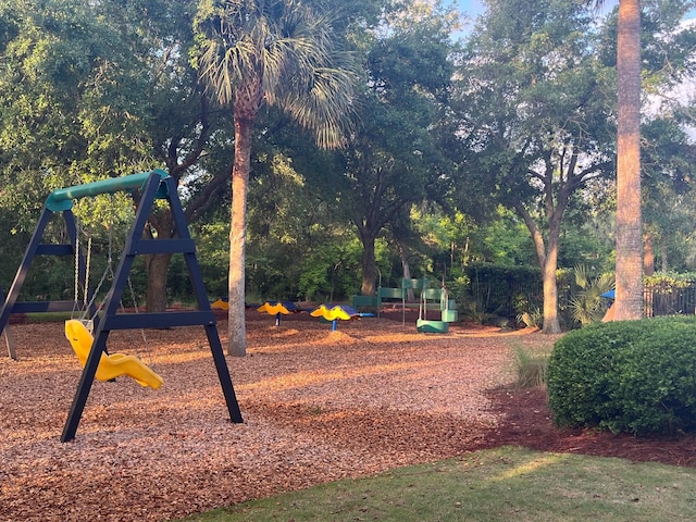 view of community playground