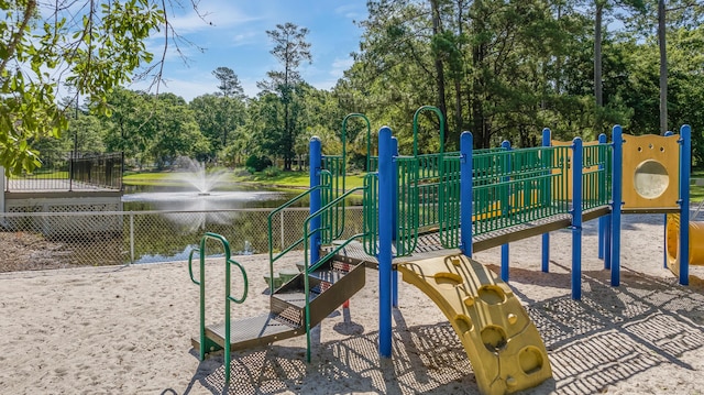 7945 Parklane Ct Unit C, North Charleston, SC 29418 - community playground with view of wooded area and a water view