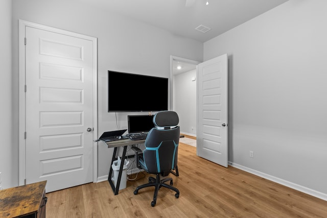 1107 Bellwether Ln, Summerville, SC 29485 - home office featuring light wood finished floors and baseboards