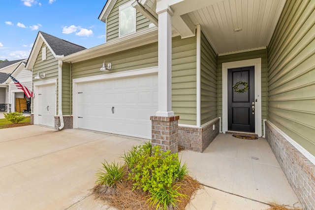 1107 Bellwether Ln, Summerville, SC 29485 - property entrance with concrete driveway and an attached garage