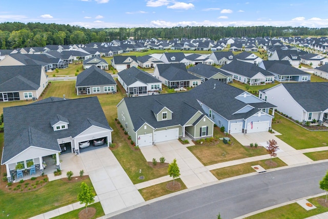 1107 Bellwether Ln, Summerville, SC 29485 - aerial perspective of suburban area