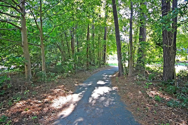 view of road