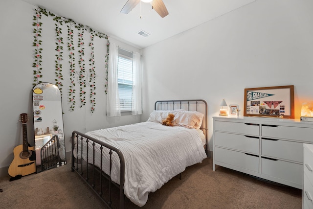 404 Omaha Dr, Moncks Corner, SC 29461 - bedroom with carpet flooring and a ceiling fan