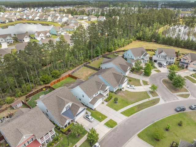 419 Whispering Breeze Ln, Summerville, SC 29486 - birds eye view of property featuring a residential view