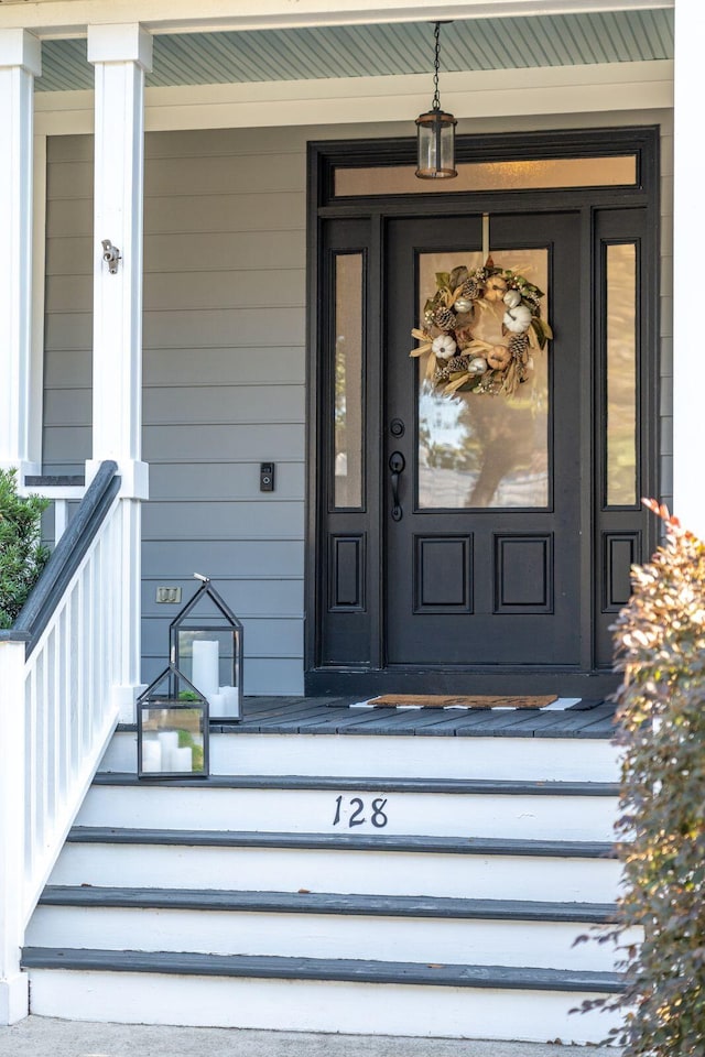 view of property entrance