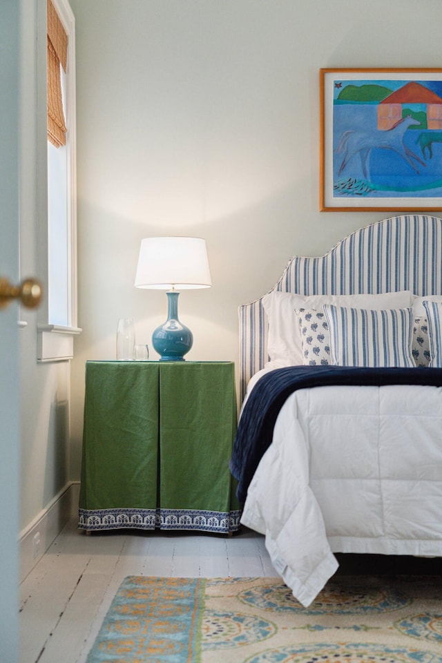 view of tiled bedroom