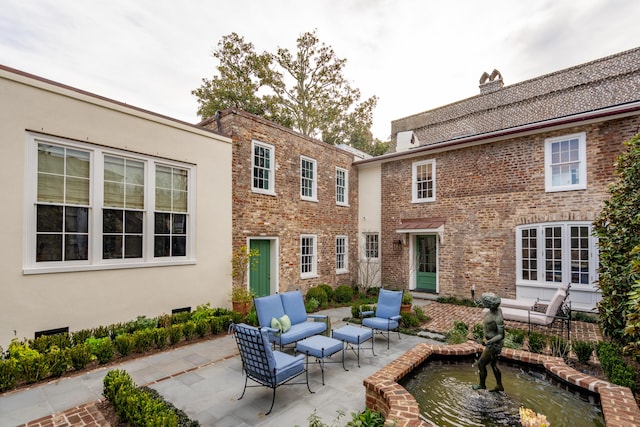 view of patio / terrace featuring outdoor lounge area