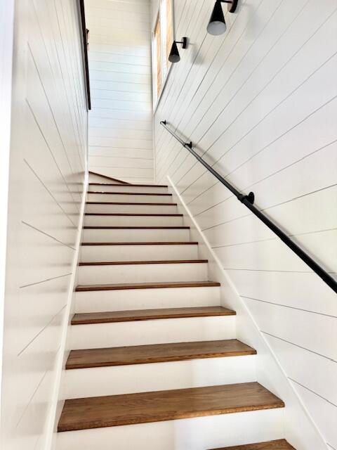 view of stairs
