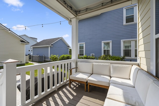 1713 Banning St, Mount Pleasant, SC 29466 - deck featuring an outdoor hangout area