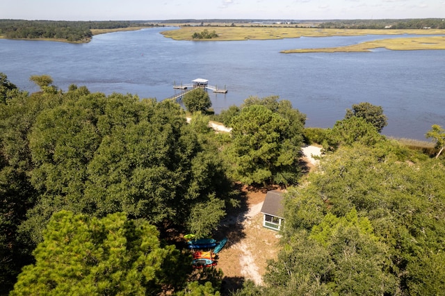 601 King Haven Ln, Johns Island, SC 29455 - bird's eye view of a nearby body of water