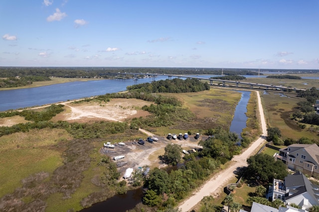 601 King Haven Ln, Johns Island, SC 29455 - bird's eye view of a notable bridge and a nearby body of water