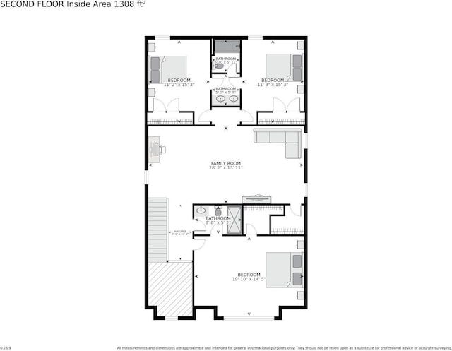 2208 Primus Rd, Mount Pleasant, SC 29466 - floor plan / room layout
