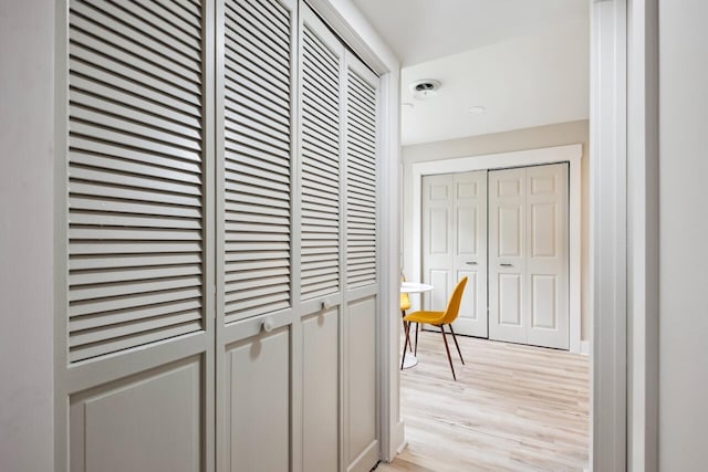1161 Monaco Dr, Mount Pleasant, SC 29464 - hall with light wood-style flooring