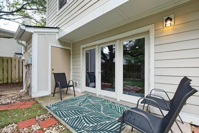 1161 Monaco Dr, Mount Pleasant, SC 29464 - view of patio with french doors
