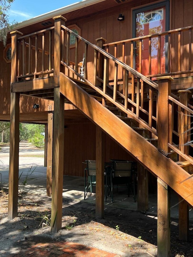 209 Jungle Rd, Edisto Beach, SC 29438 - view of stairs