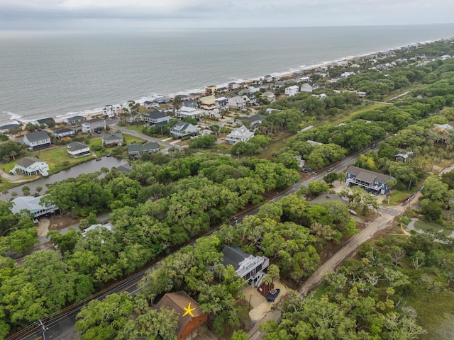 209 Jungle Rd, Edisto Beach, SC 29438 - aerial perspective of suburban area with a nearby body of water
