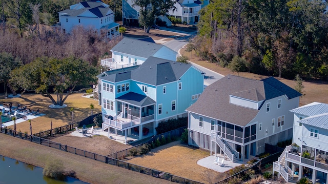 drone / aerial view