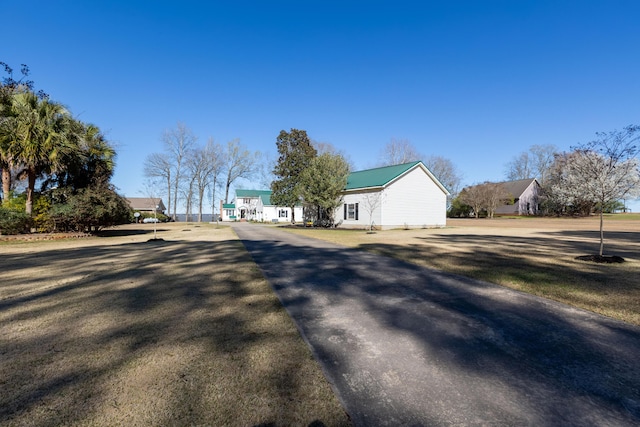 view of street with driveway