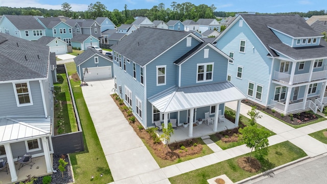 238 Bird Song Path, Summerville, SC 29485 - aerial perspective of suburban area