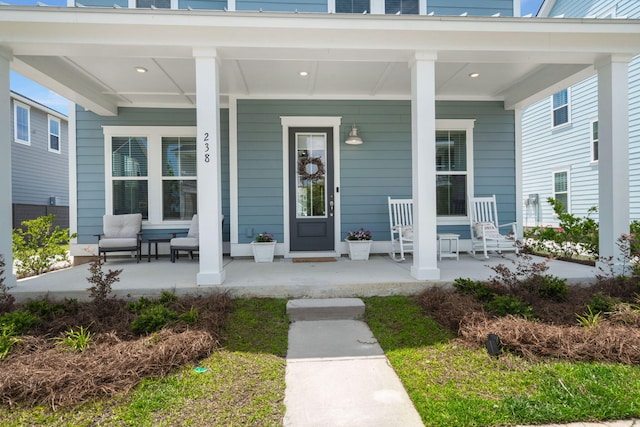 238 Bird Song Path, Summerville, SC 29485 - entrance to property featuring covered porch