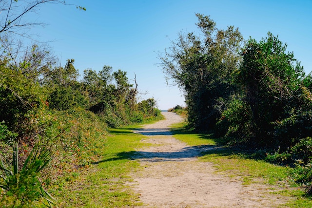 view of road