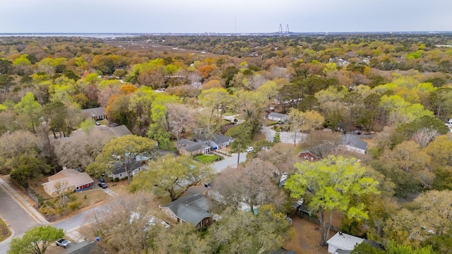 aerial view with a view of trees