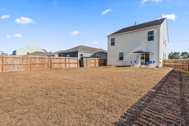 view of rear view of house