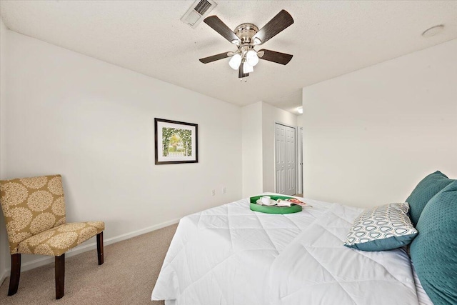 105 Brockman Way, Goose Creek, SC 29445 - carpeted bedroom with a closet and a ceiling fan