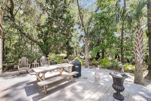 view of deck