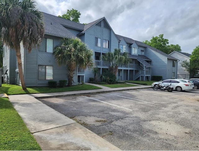 8483 Yadkin Cir Unit D, North Charleston, SC 29406 - view of property featuring uncovered parking