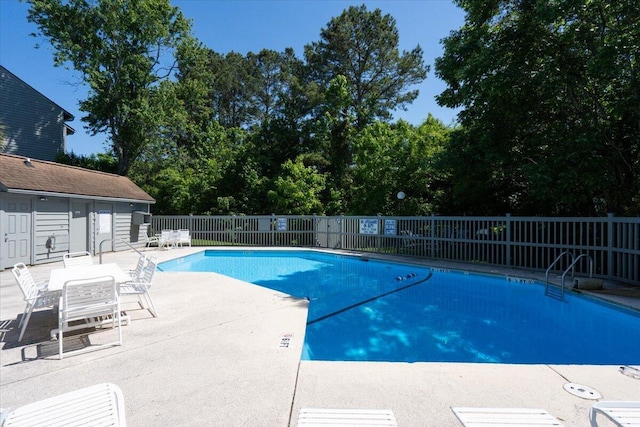 8483 Yadkin Cir Unit D, North Charleston, SC 29406 - community pool featuring a patio area