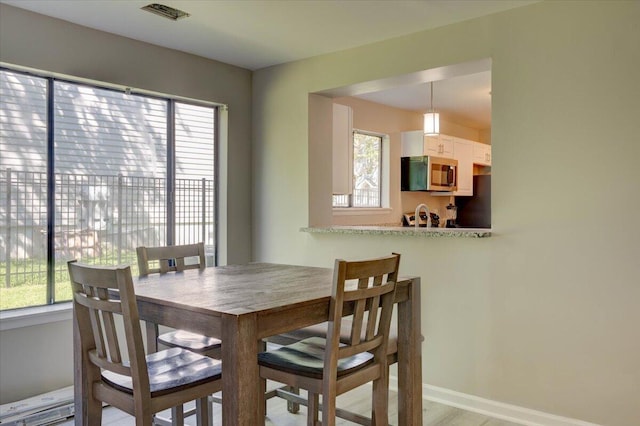 8483 Yadkin Cir Unit D, North Charleston, SC 29406 - dining space with plenty of natural light
