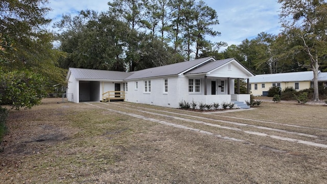 view of front of house