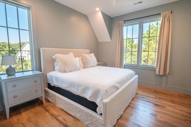 515 Claret Way, Kiawah Island, SC 29455 - bedroom with wood finished floors, baseboards, and recessed lighting